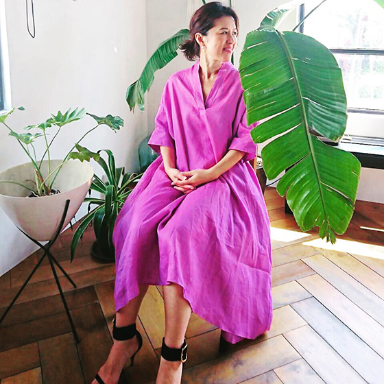大草直子 コラム連載 ファッションコラム きれい色コーデ 色のもつパワー