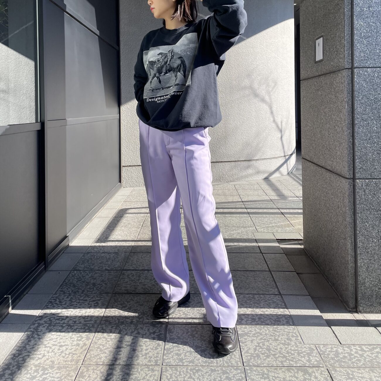 【さくぼー様】ERL スウェットパンツ ラベンダーカラー 5e4896966c9944fcf00890f4502605