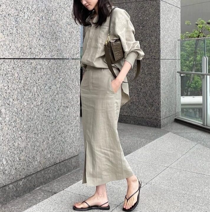 楽してオシャレ旅～リネンセットアップ編～ | 2022買物事情♡ by